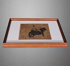 浏阳书画装裱配框服务案例